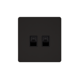 Systeme Infinity, Розетка информационная СУ RJ-45 кат.6 2-я, Полярная ночь