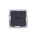 BRITE Розетка HDMI РHDMI-0-БрГ графит IEK