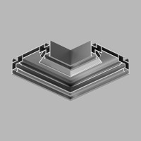 Угол профиля Denkirs TR3031-AL