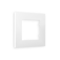 AF250121 Рамка ALFA Qubi Белый матовый 1-ая AMBRELLA VOLT