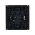 FORTE&PIANO Розетка 1-местная без заземления без защитных шторок винтовое крепление 10А FP518 сталь IEK