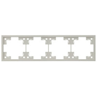 Четырехместная рамка, лен (35840 LN)