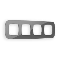 OF320654 Рамка OMEGA Radian Антрацит серый Стекло органическое 4-ая AMBRELLA VOLT