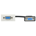 PRIMER РКМ-10-20-П Розетка мультимедийная VGA M/M (1 модуль) белая IEK