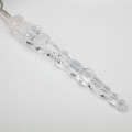 Гирлянда светодиодная Айсикл (бахрома) Сосульки 1.5х0.25м 10LED бел. 0.51Вт IP20 провод прозр. Neon-Night 303-068
