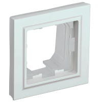 BRITE Рамка 1-местная IP44 РУ-1-БрЖ-44 жемчуг IEK