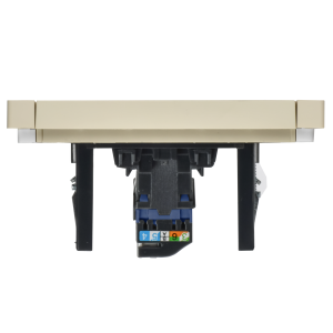 FORTE&PIANO Розетка компьютерная RJ45 кат.6 FP431 ваниль IEK