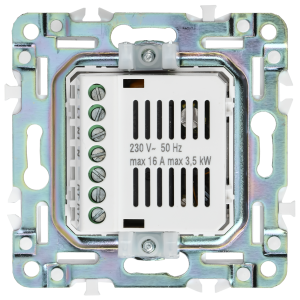 SKANDY Термостат электронный с индикацией SK-T01N металл никель IEK
