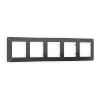 AF110805 Рамка ALFA Line Графит Мягкое касание 5-ая AMBRELLA VOLT