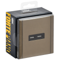 FORTE&PIANO Розетка USB A+A 3,1А FP649M металл шампань IEK