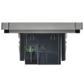 FORTE&PIANO Розетка USB A+A 3,1А FP549 сталь IEK