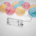Гирлянда светодиодная Карамельки 1.5м 10LED тепл. бел. 0.1Вт IP20 провод ПВХ прозр. элементы питания 2хAA (не в компл.) Neon-Night 303-082