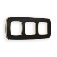 OF640543 Рамка OMEGA Coint Черный Стекло органическоеШампань 3-ая AMBRELLA VOLT