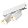 Трековый светильник PLAIN CYLINDER AM590 2X10W 4000K WH