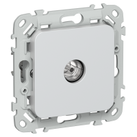 FLITE Розетка TV экранированная проходная тип M РТВм-1-1-2-ФлЖ жемчуг IEK