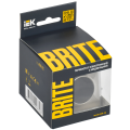 BRITE Термостат электронный с индикацией ТС10-1-БрШ шампань IEK