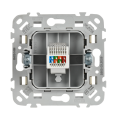 FLITE Розетка компьютерная RJ45 категория 5Е UTP РК5е-1-0-ФлСл сливочный IEK