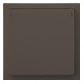 Розетка в сборе IP44, капучино RIKETT (35946 CP)