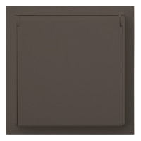 Розетка в сборе IP44, капучино RIKETT (35946 CP)