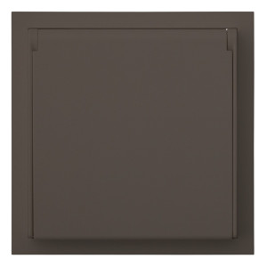 Розетка в сборе IP44, капучино RIKETT (35946 CP)