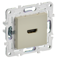 SKANDY Розетка HDMI SK-H01B бежевый IEK
