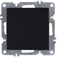 Arvia Electric, L/K Механизм, Выключатель одноклавишный, (черный)