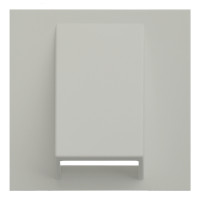 Лицевая панель для вывода кабеля, лен (35170 LN)