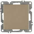 Arvia Electric, L/K Механизм, Выключатель одноклавишный, (титан)