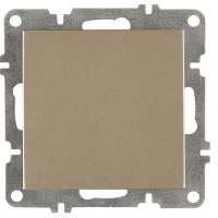 Arvia Electric, L/K Механизм, Выключатель одноклавишный, (титан)