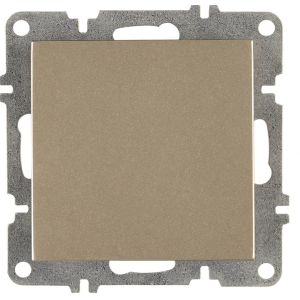 Arvia Electric, L/K Механизм, Выключатель одноклавишный, (титан)