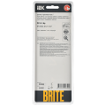 BRITE Рамка 3-местная РУ-3-1-Бр металл шампань RE AL IEK