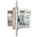 SKANDY Термостат электронный с индикацией SK-T01Sh шампань IEK