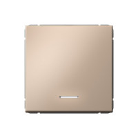 ARTGALLERY 1-клавишный ВЫКЛЮЧАТЕЛЬ с подсветкой, 10АХ, механизм, быстрозажим. клем., ПЕСОЧНЫЙ GAL001213S