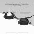 Встраиваемый светильник Denkirs DK3020-BK