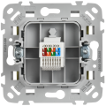 FLITE Розетка компьютерная RJ45 категория 5Е UTP РК5е-1-0-ФлО оливковый IEK