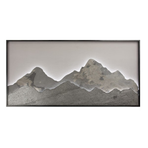 Настенный светильник ROCKS NU BK L120