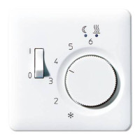Накладка на термостат Jung CD 500, белый, CDFTR231PLWW