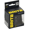 BRITE Розетка USB A+C 45Вт высокоскоростная зарядка РЮ11-2-БрГ графит IEK