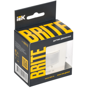 BRITE Датчик движения ДС10-1-БрЖ жемчуг IEK