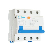 Выключатель автоматический дифференциального тока 4п (3P+N) C 6А 30мА тип AC 6кА NB310L/3N (R) CHINT 660018