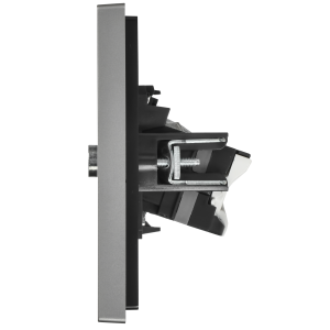 FORTE&PIANO Розетка двойная TV+RJ45 кат.5E FP536 сталь IEK