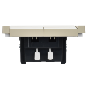 FORTE&PIANO Выключатель жалюзи 10А FP411 ваниль IEK