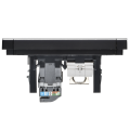 FORTE&PIANO Розетка двойная RJ11+RJ45 кат.5E FP235M металл белый IEK