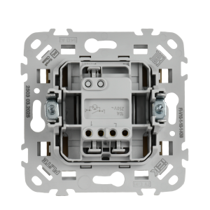 FLITE Выключатель 1-клавишный с индикацией 10А ВС11-1-1-ФлХ хаки IEK