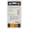 BRITE Рамка 2-местная РУ-2-2-БрП стекло персиковый матовый IEK