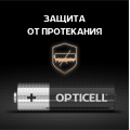 Элемент питания алкалиновый AA/LR6 (блист. 4шт) Basic Opticell 5051001