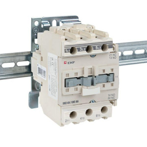 Контактор КМЭ 40А кат. 195.5-253В AC 1НО+1НЗ EKF ctr-s-40-220