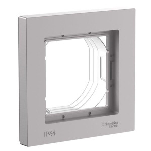 ATLASDESIGN AQUA 1-постовая РАМКА, IP44, АЛЮМИНИЙ ATN440301