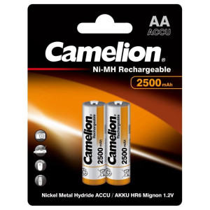 Аккумулятор AA/R6 NI-MN 2500мА.ч BP-2 (блист.2шт) Camelion 6107