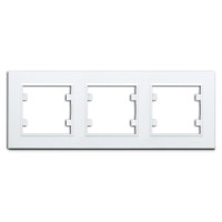 Рамка 3-м Karea горизонт. бел. Makel 56001703